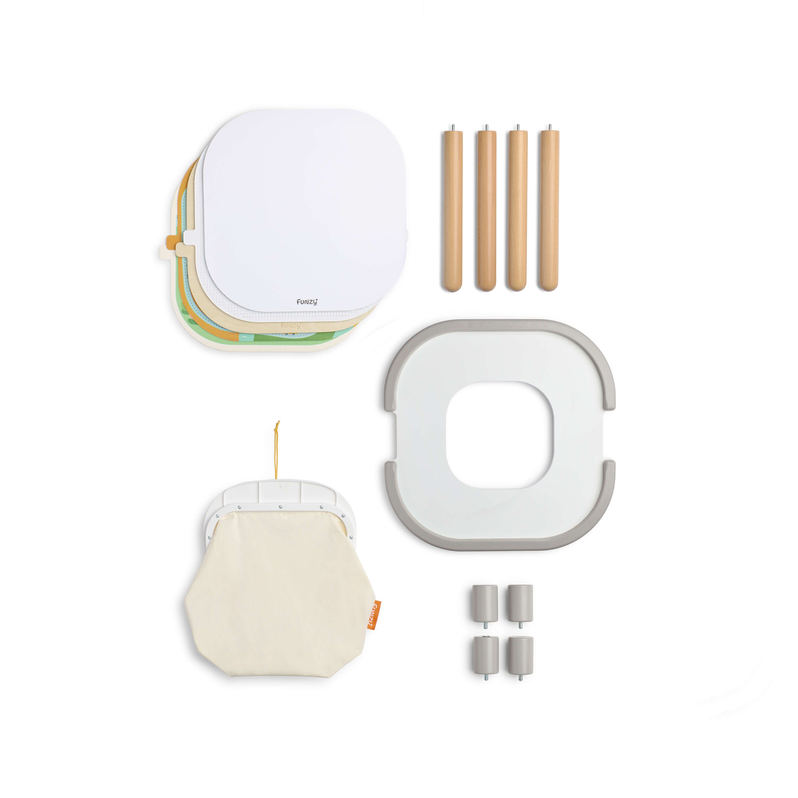 Spieltisch Graphit Grau