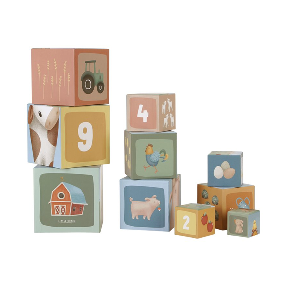 Stapelblöcke Little Farm