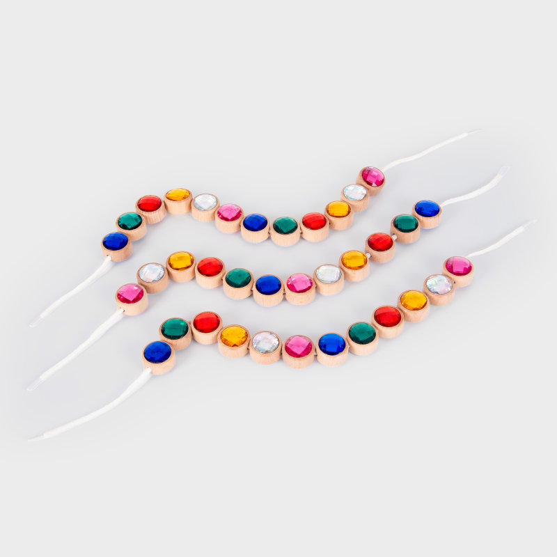 Fädelperlen Diamanten