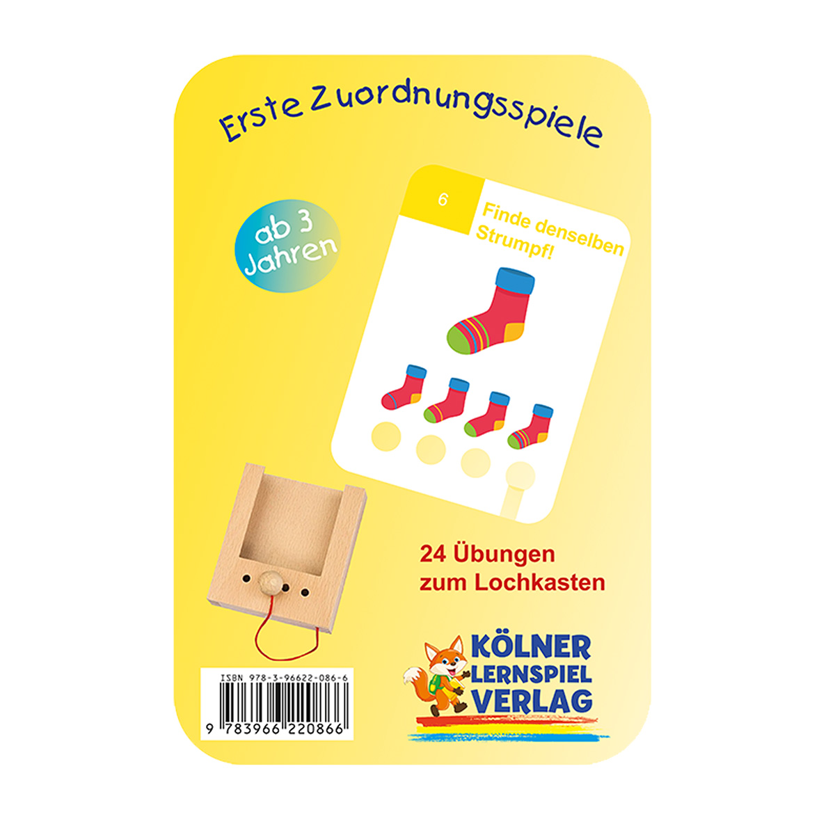 Lochkasten Kartensatz 3+ Erste Zuordnungsspiele