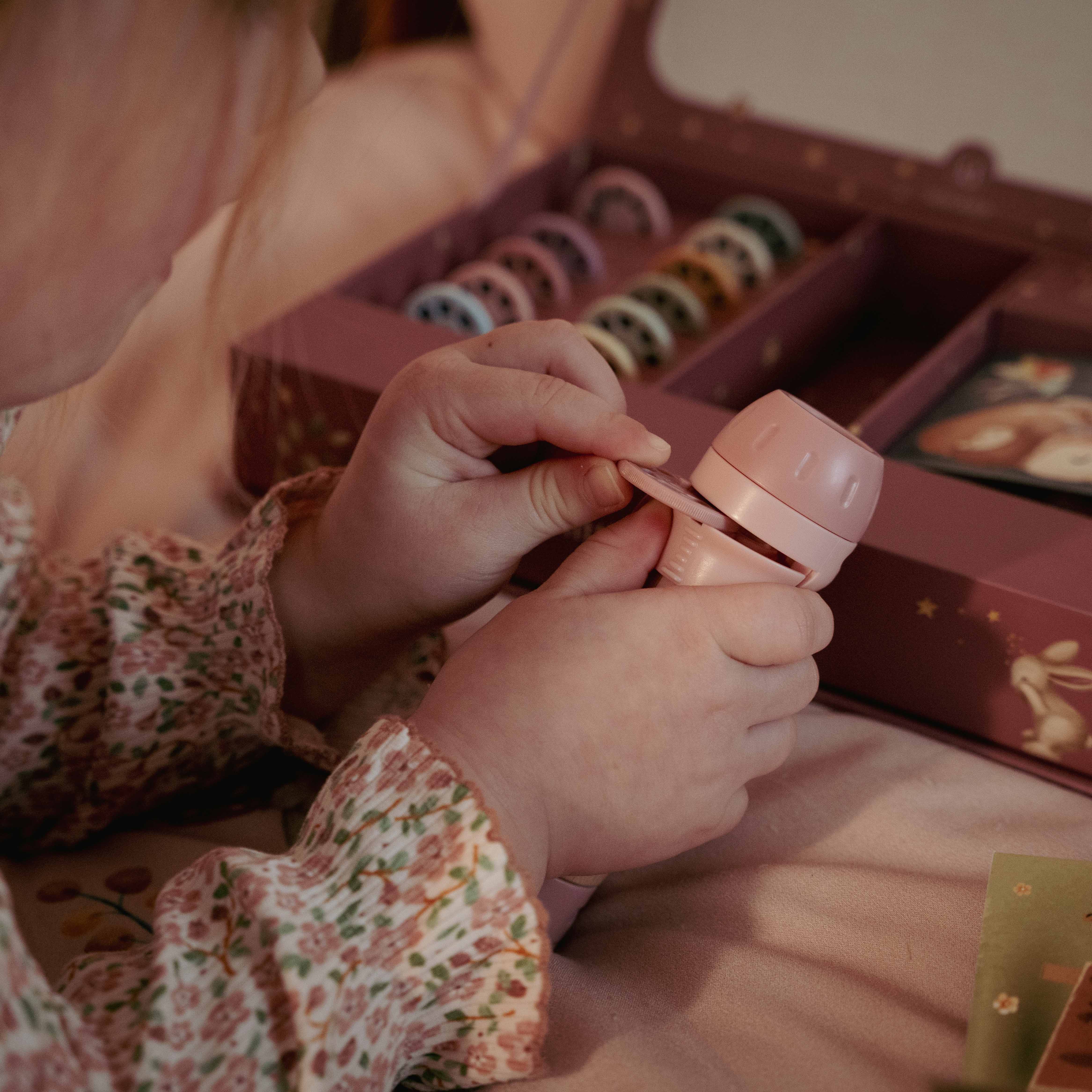 Geschichten Projektor Taschenlampe Rosa