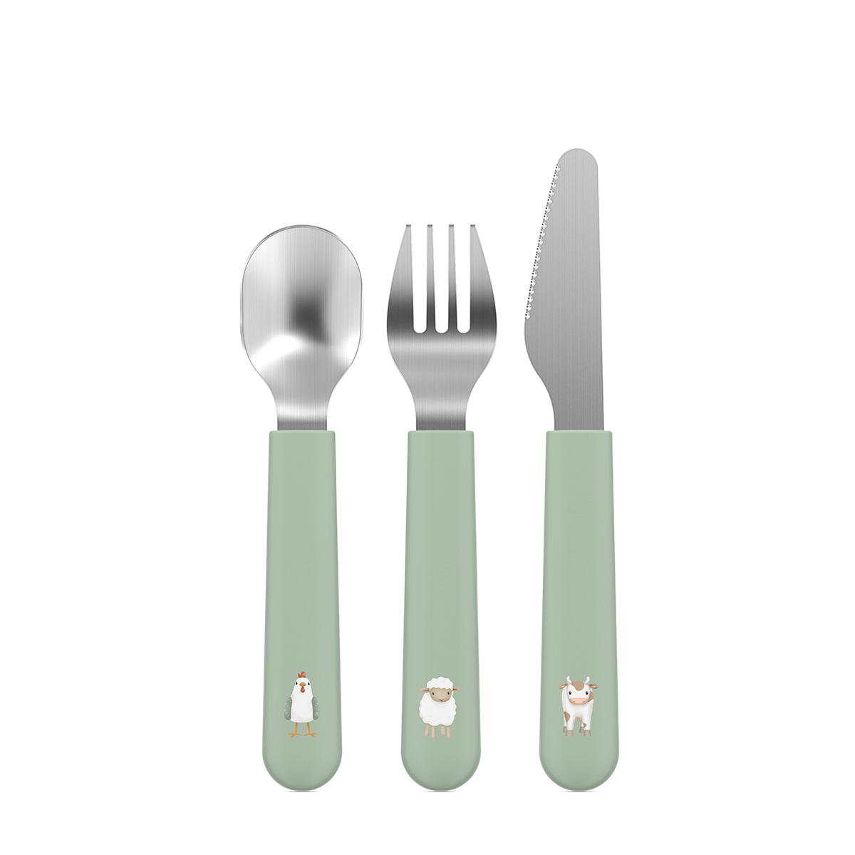 Kinder-Besteckset Mio 3tlg. Little Farm