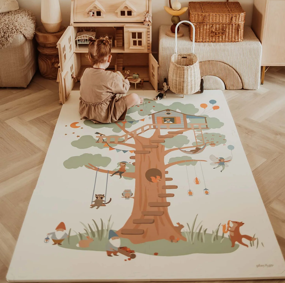 2 in 1 Spielmatte Tree