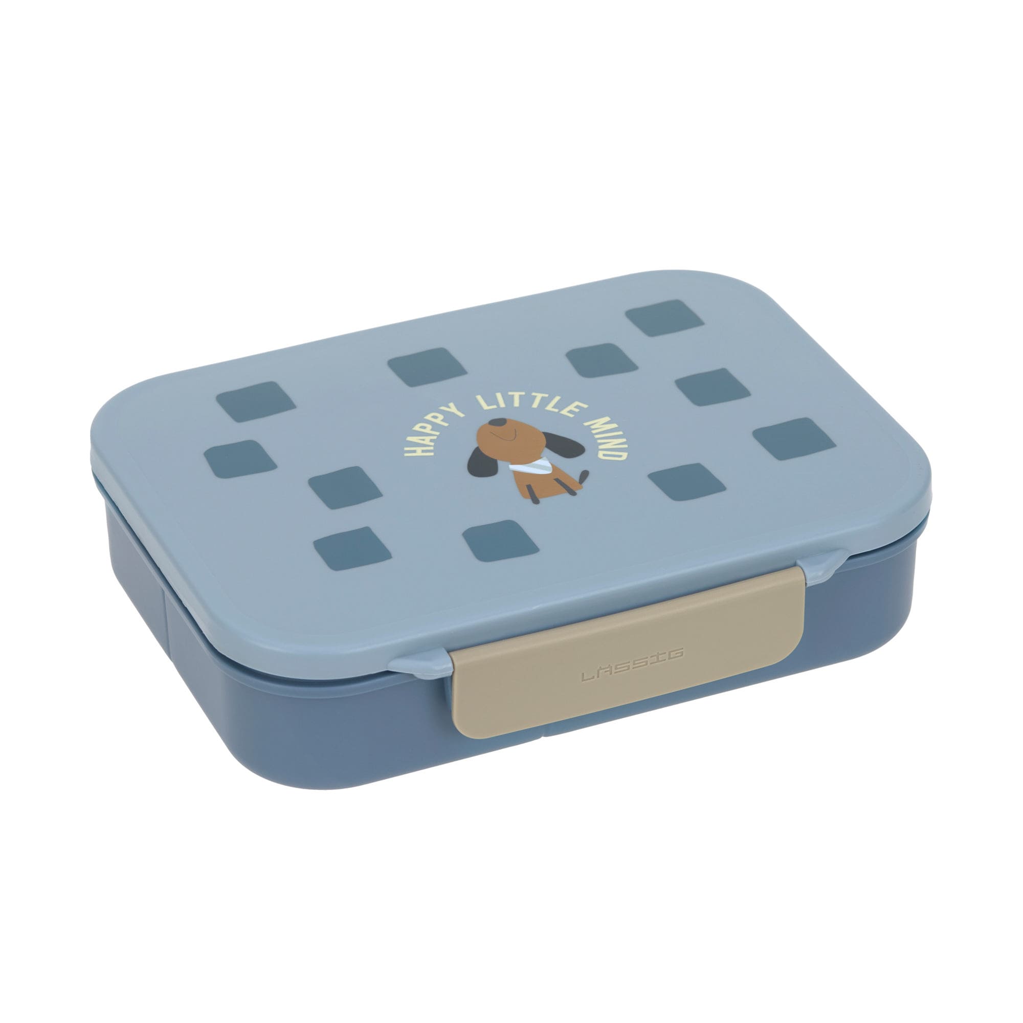 Bento Lunchbox Pattern Party Blau 