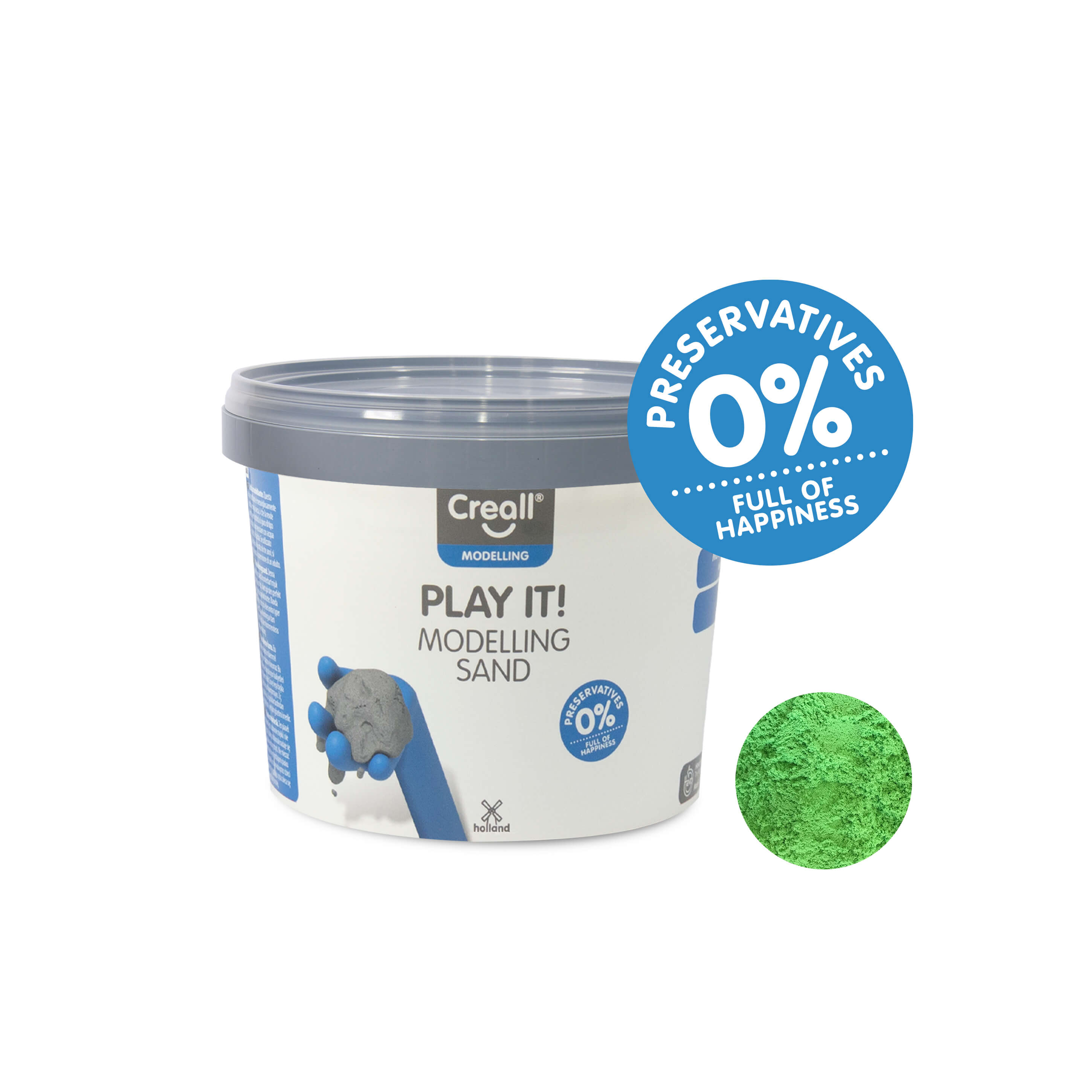 Kinetischer Sand Grün