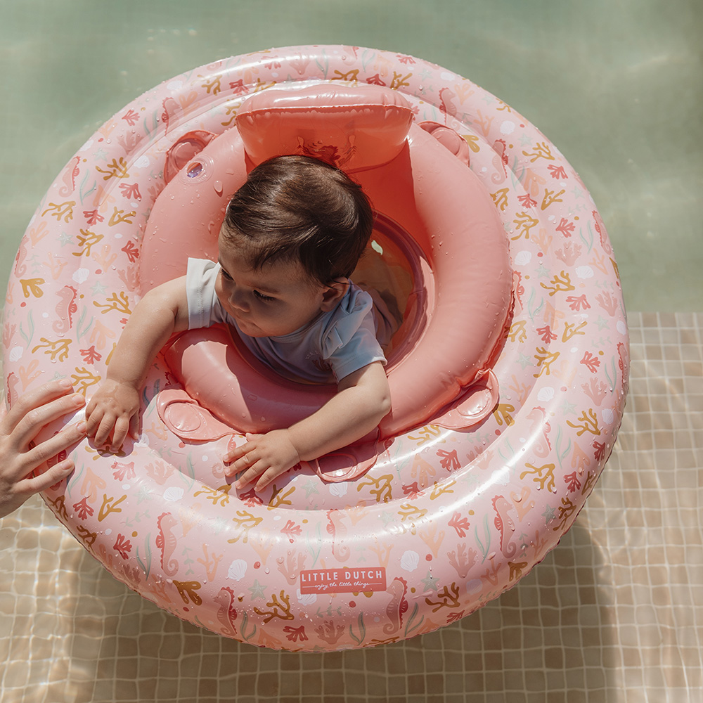 Baby-Schwimmring Ocean Dreams Rosa
