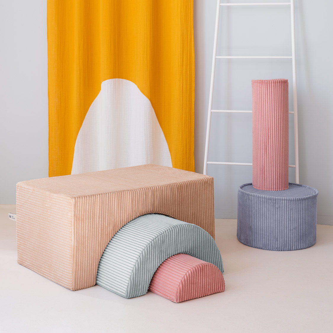 Spielset Cord Brown Sugar Rainbow