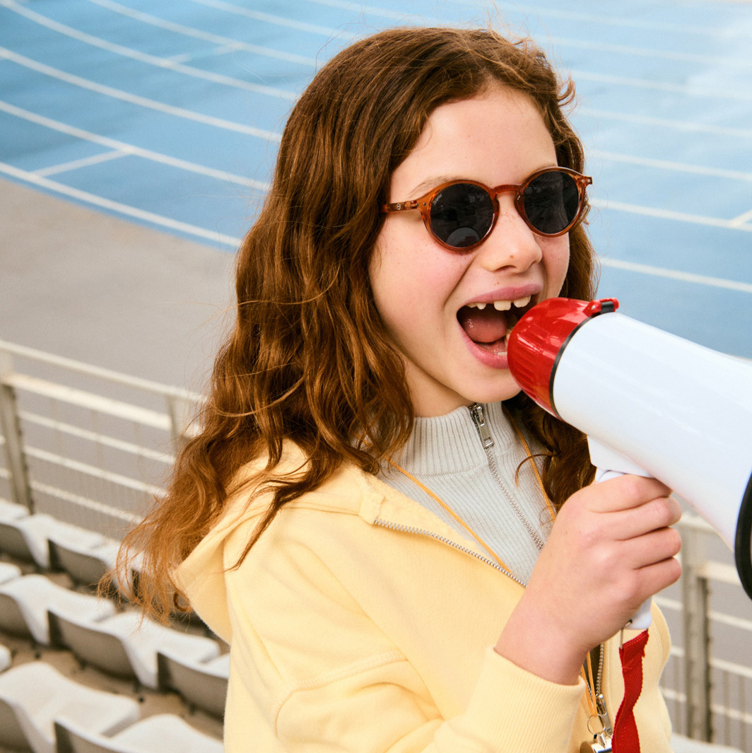 Sonnenbrille Junior D Smash Orange (5-10J)