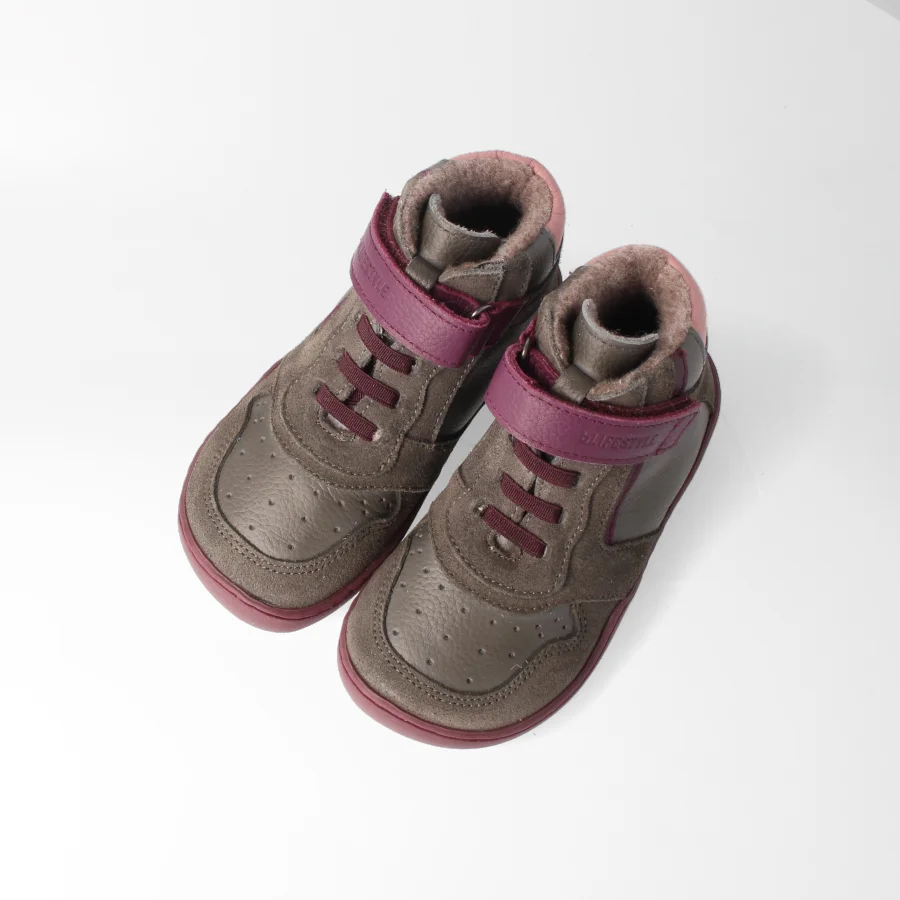 Barfußschuhe anurafroschSTYLE Anthrazit Wolle