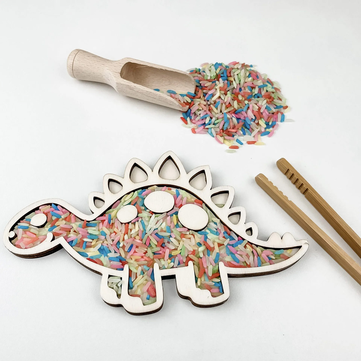 Sortiertablett Stegosaurus