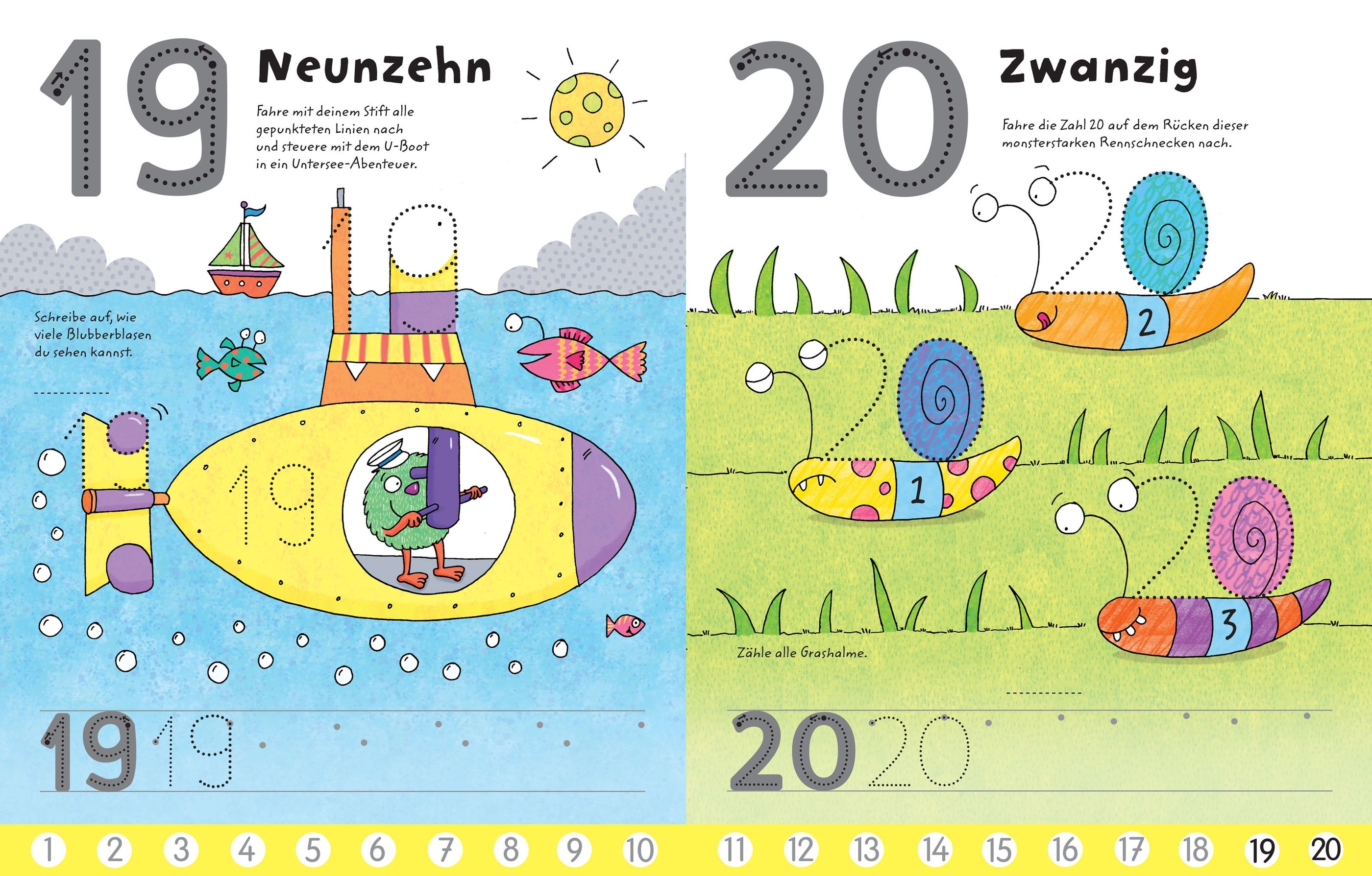 Mein Wisch-und-Weg Buch: Die Welt der Zahlen