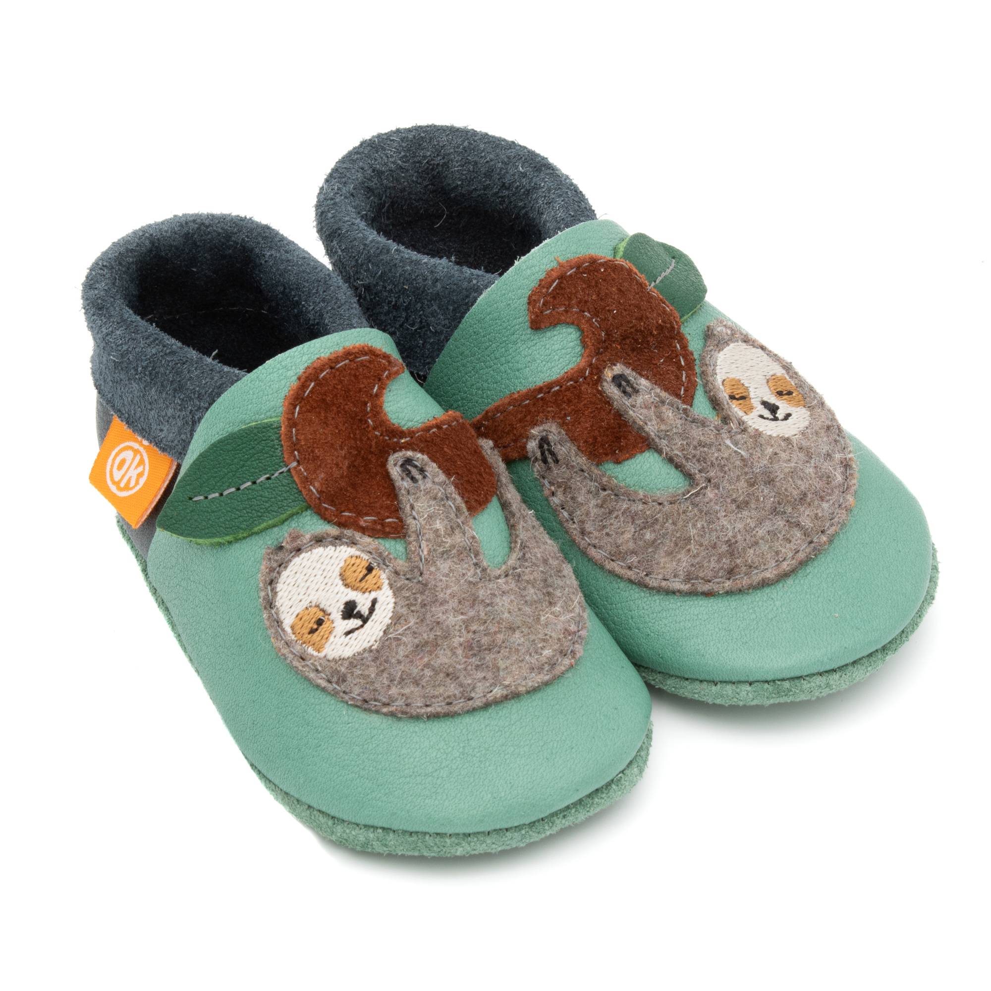 Lederhausschuh Faultier Pauli 18/19