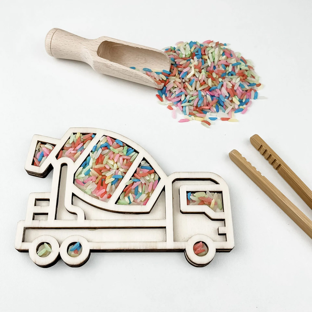 Sortiertablett Betonmischer