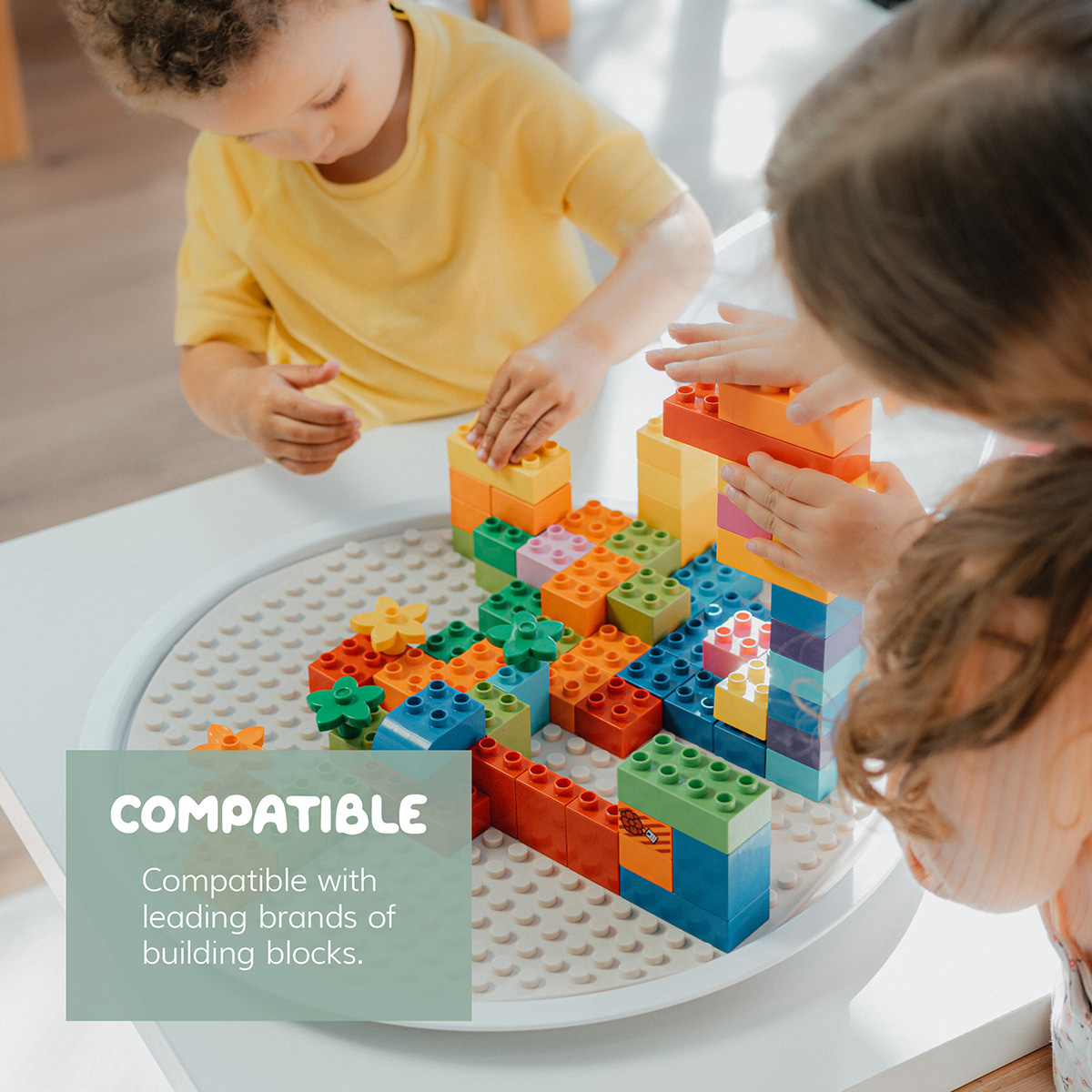 Matte für Bausteine Grün