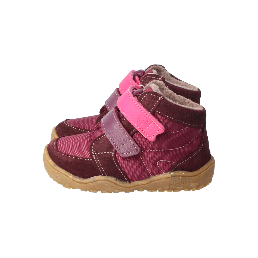 Barfußschuh biberSTYLE TEX pflaume