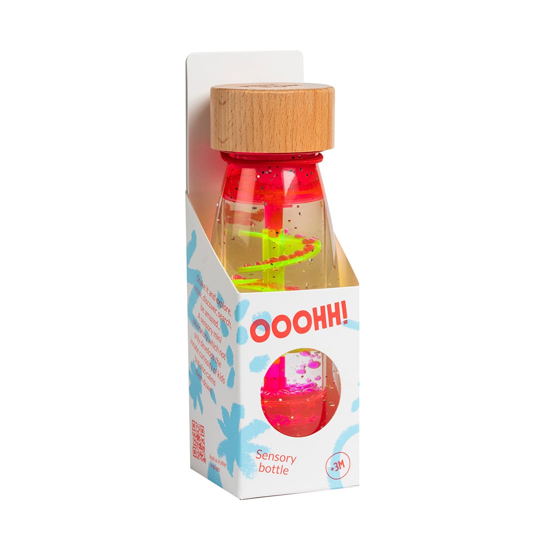 Sensorische Flasche Move Spiral Pink