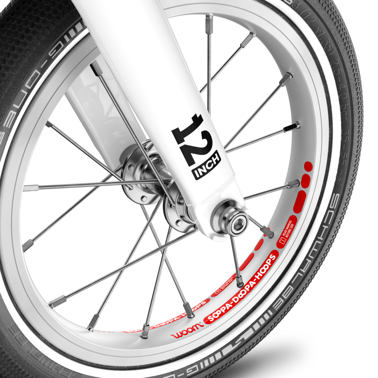 Go 1 Laufrad Woom Red