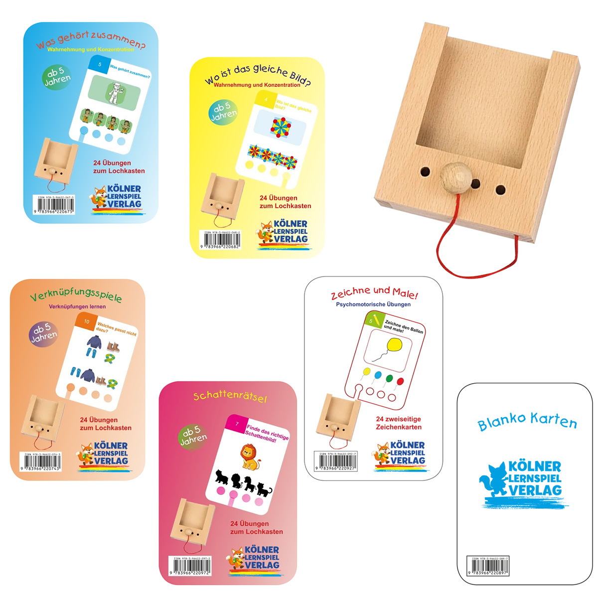 Lochkasten Starterset für 5-Jährige