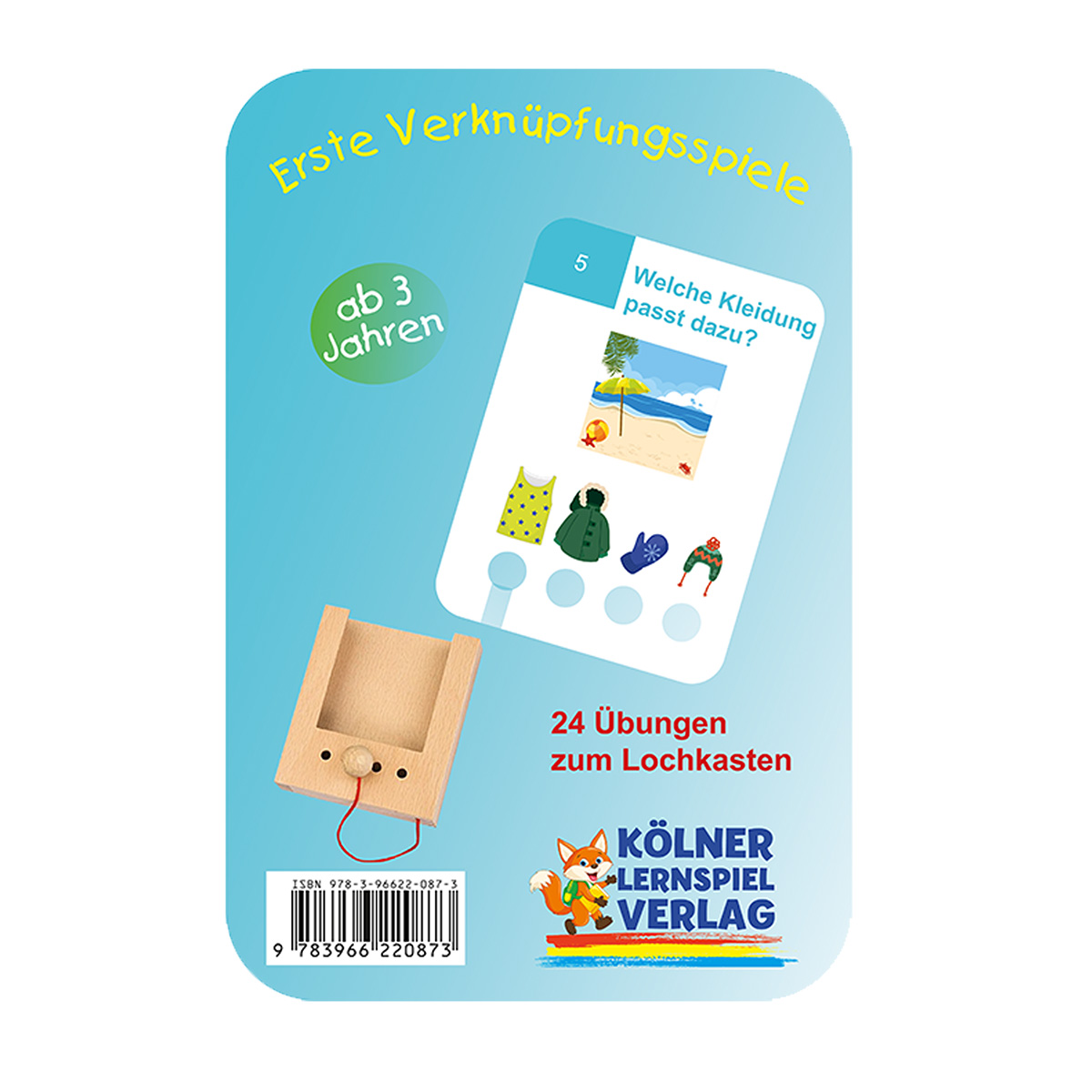 Lochkasten Kartensatz 3+ Erste Verknüpfungsspiele