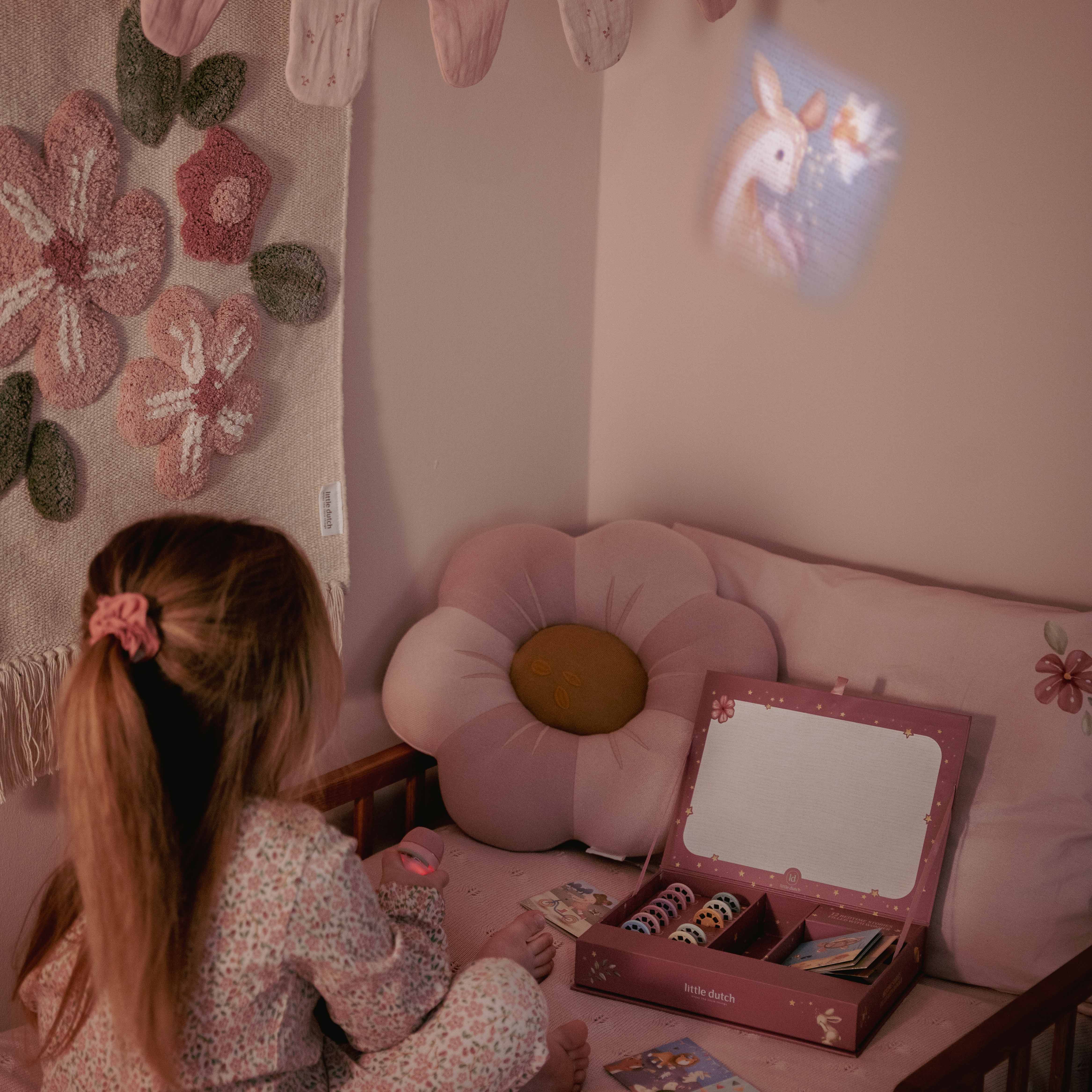 Geschichten Projektor Taschenlampe Rosa