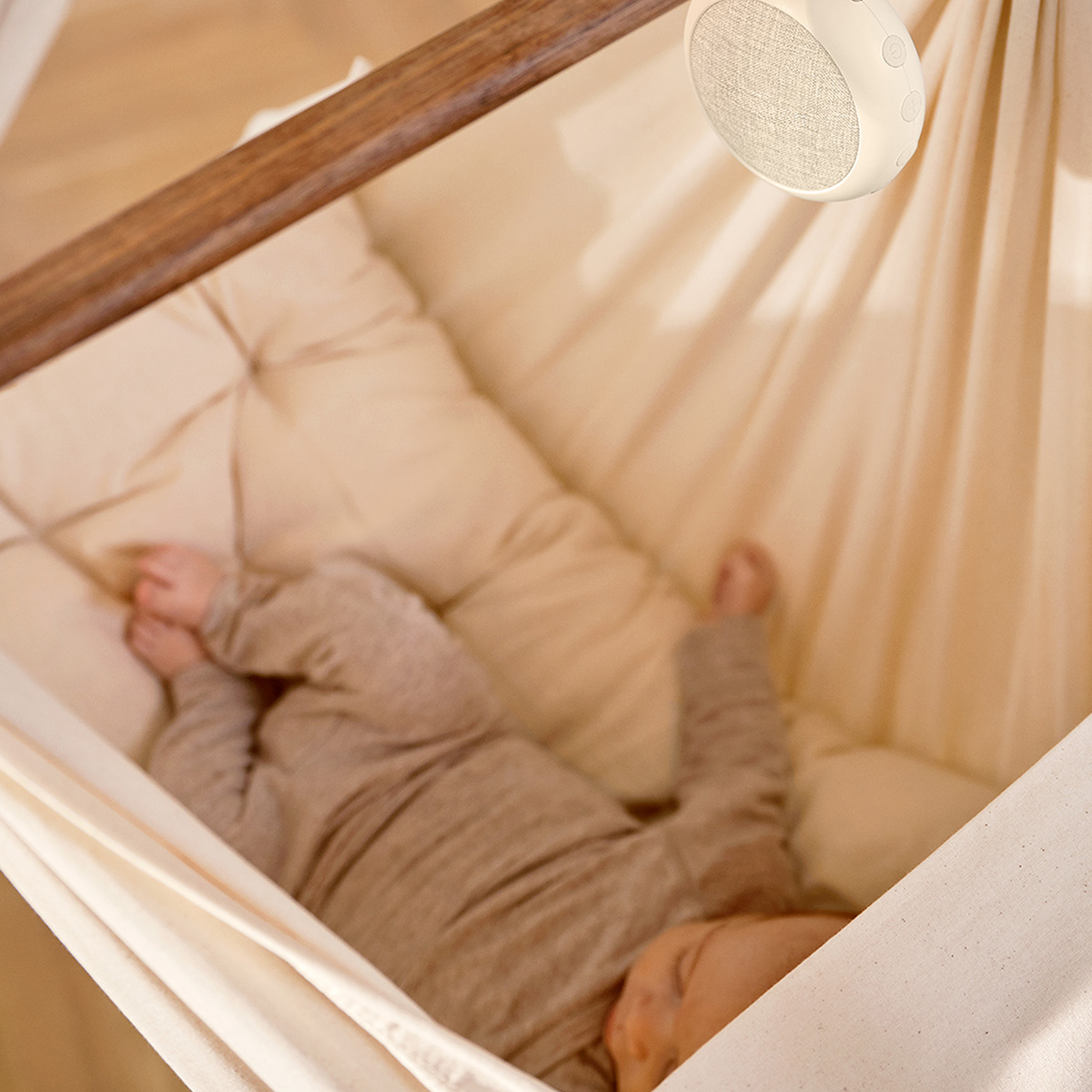 Federwiege Rose Cloud