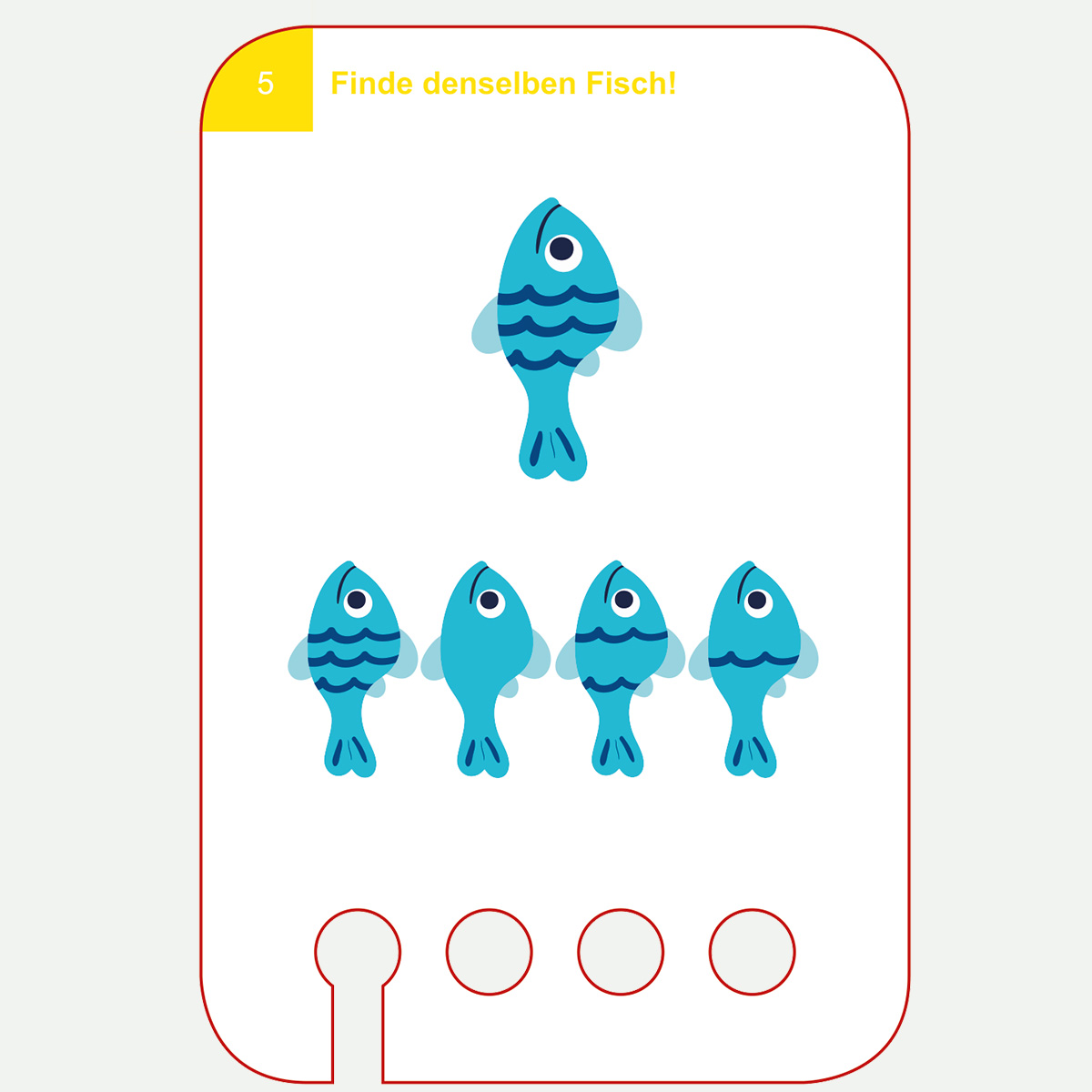 Lochkasten Kartensatz 3+ Erste Zuordnungsspiele