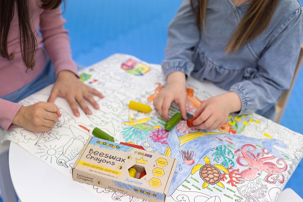 Malstifte Junior aus Bienenwachs