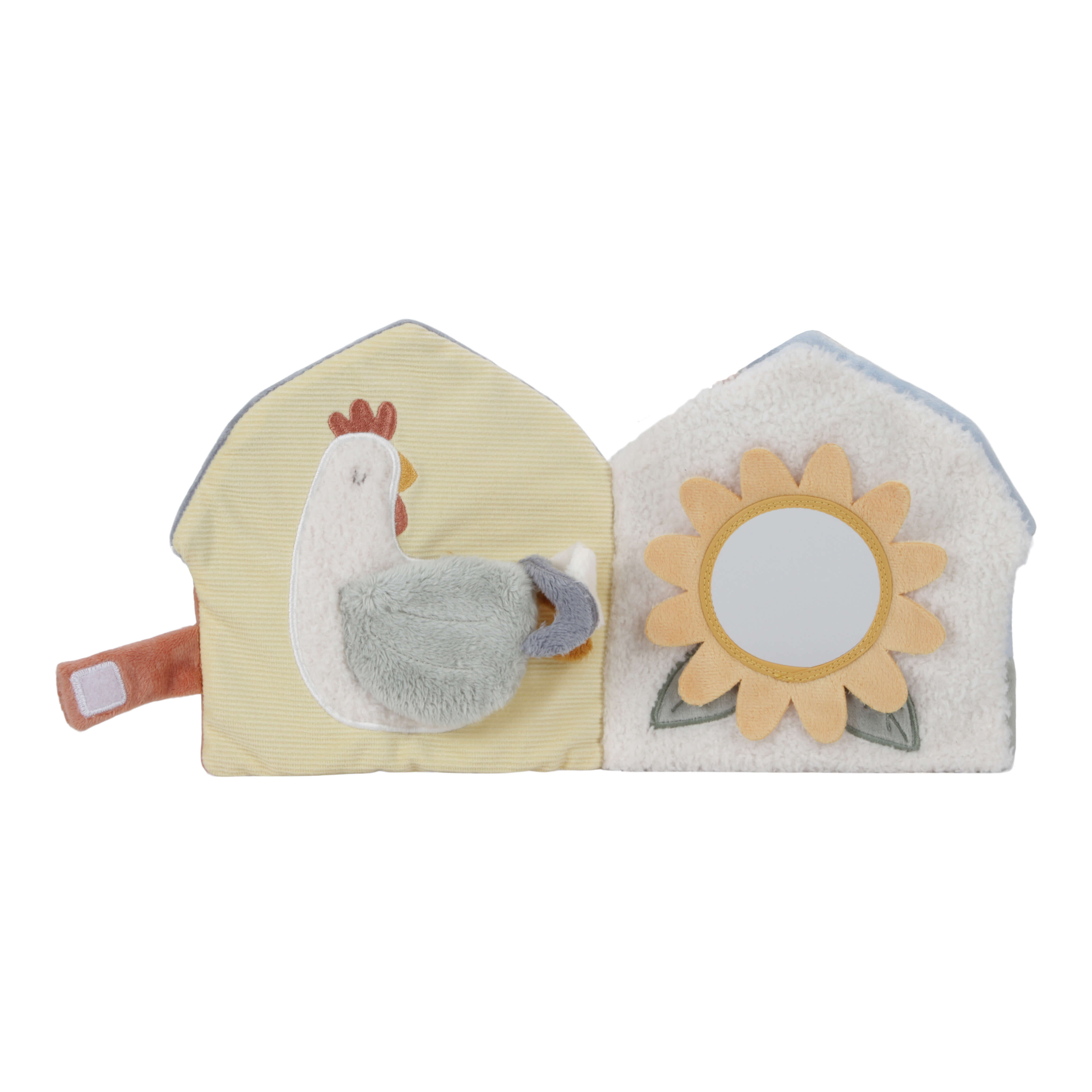 Stoffbuch mit Aktivitäten Little Farm