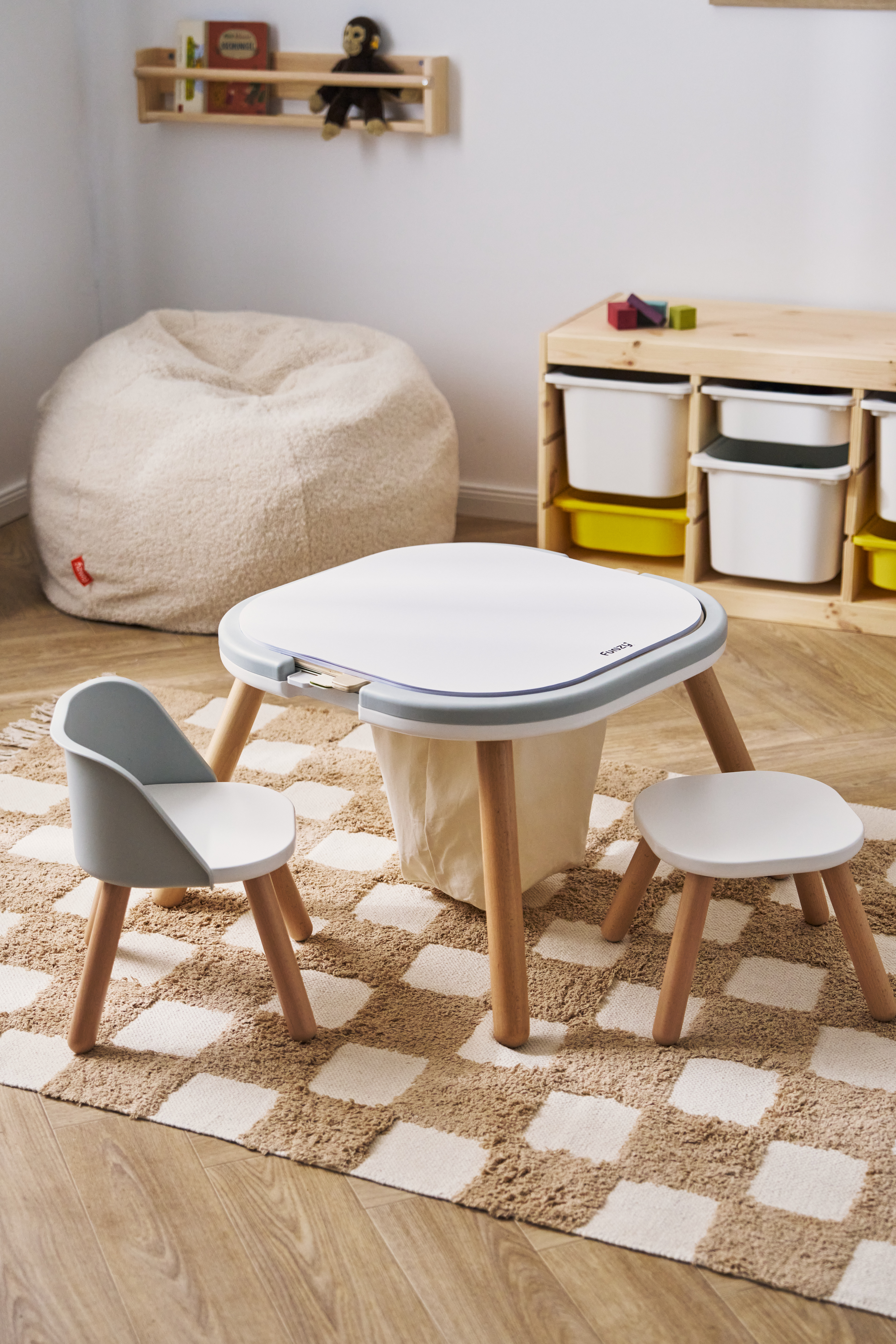 Spieltisch Pastell Grün