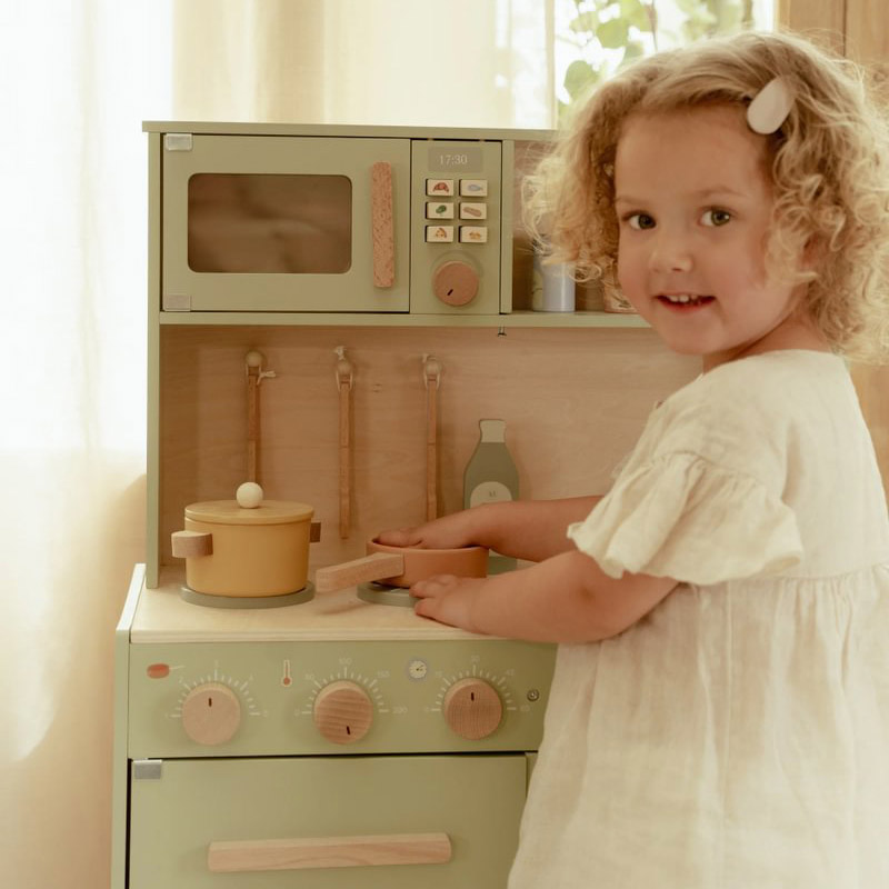 Kinderspielküche Grün