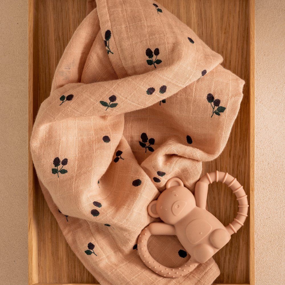 Mulltücher Set Lewis Mini Berry / Pale tuscany