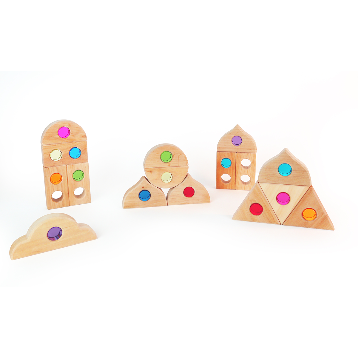 Lichtbauzylinder Set 16-tlg.