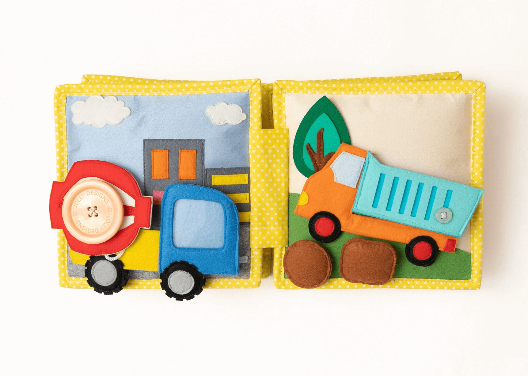 Mein erster Bagger Quiet Book Mini