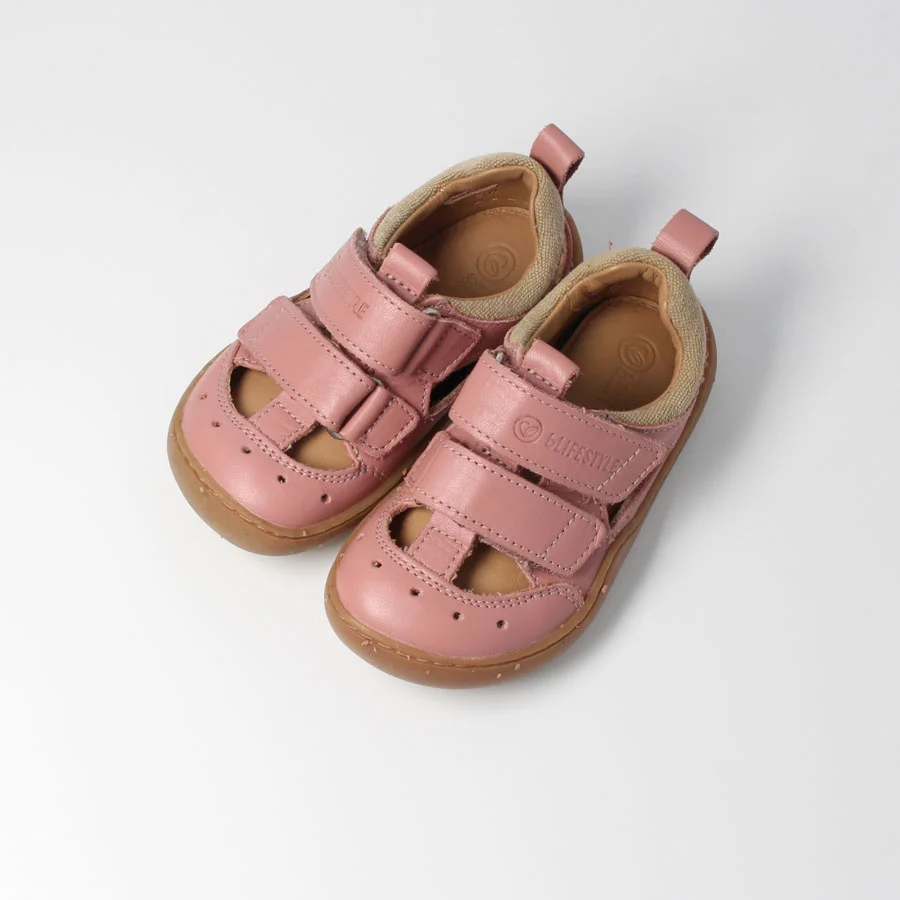 Barfußschuh kammmolchSTYLE altrosa