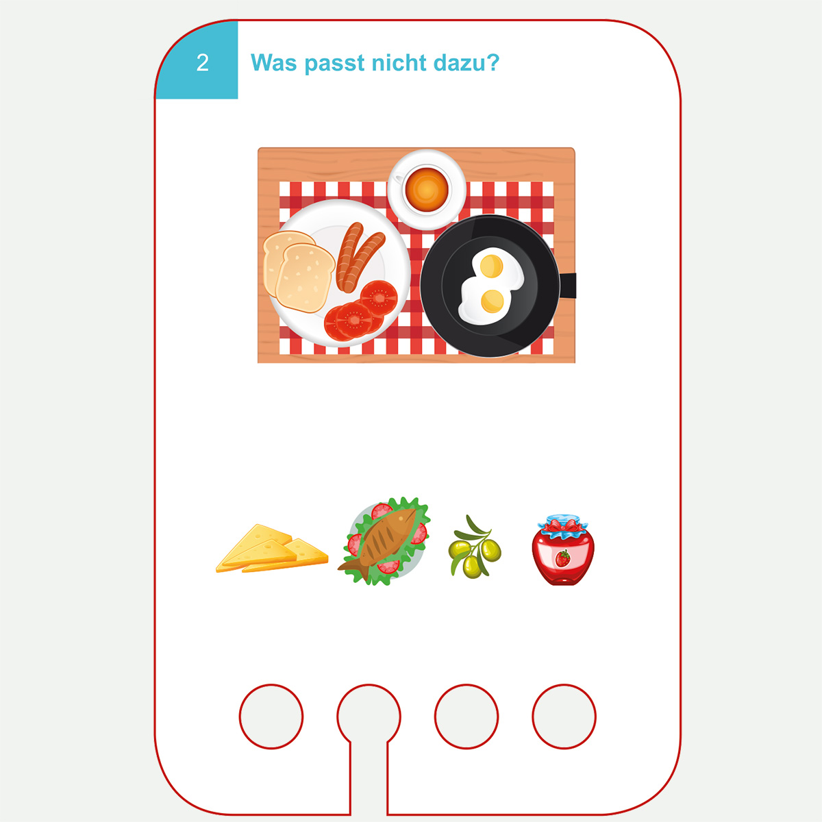 Lochkasten Kartensatz 3+ Erste Verknüpfungsspiele