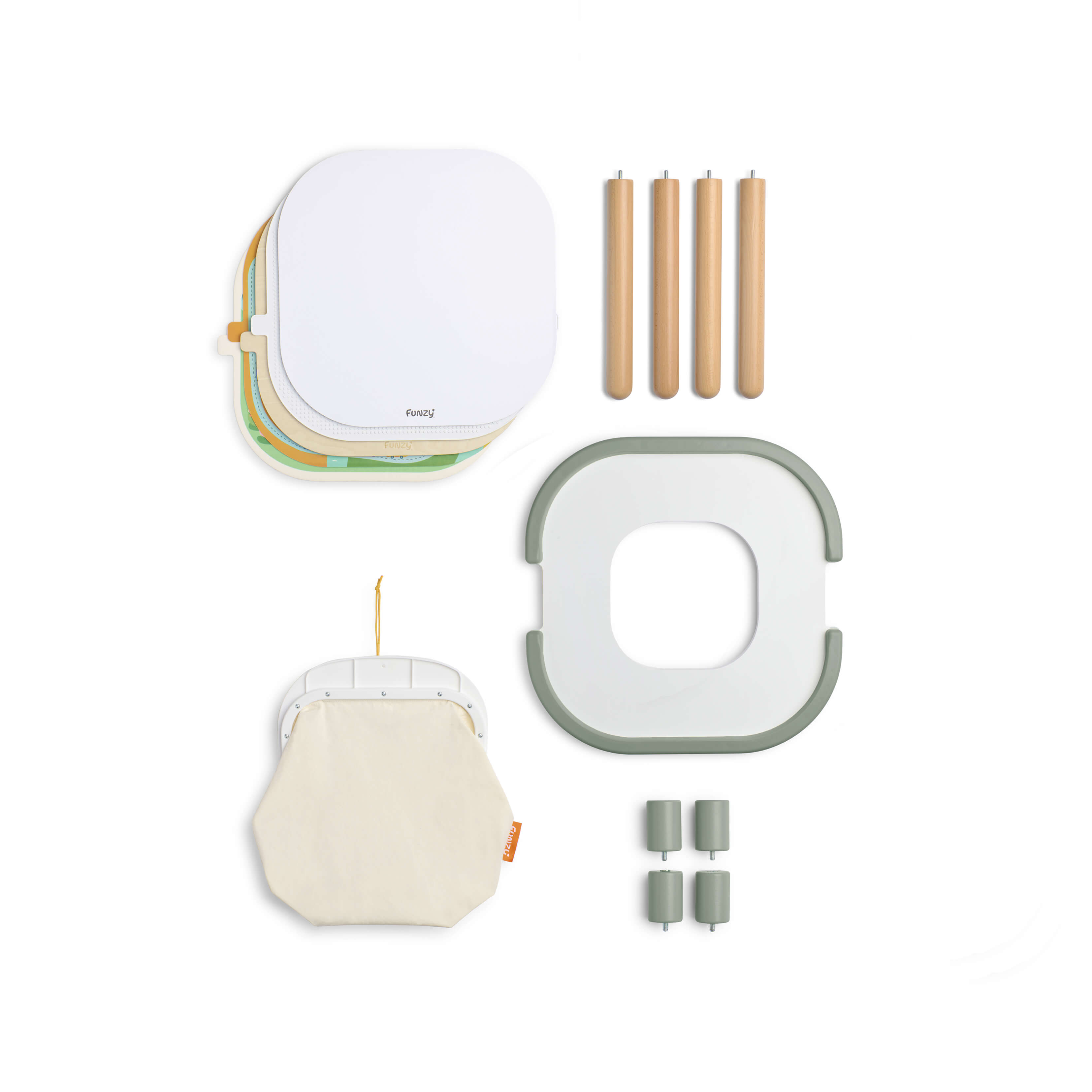 Spieltisch Pastell Grün