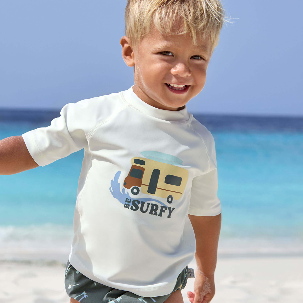 UV-Shirt kurzarm Camper Sea Salt