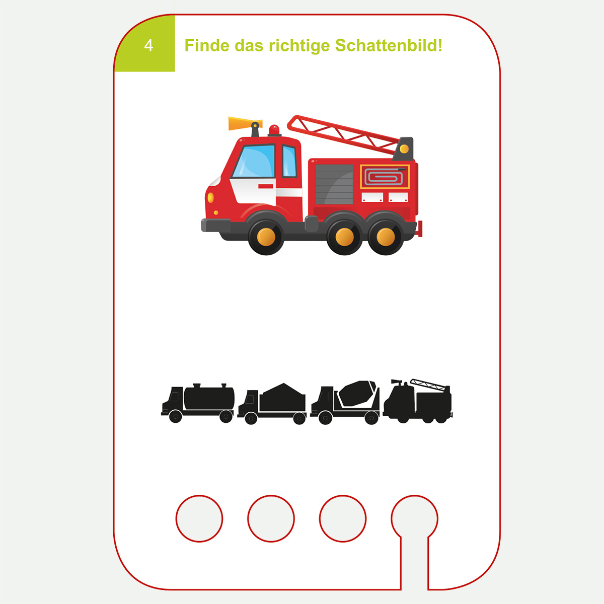 Lochkasten Kartensatz 3+ Erste Schattenspiele