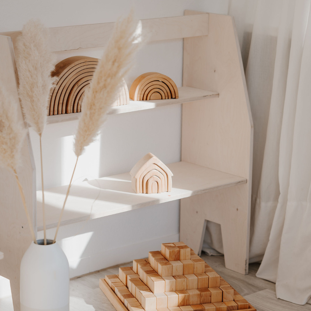 SHIZU Spielständer mit Leinendach