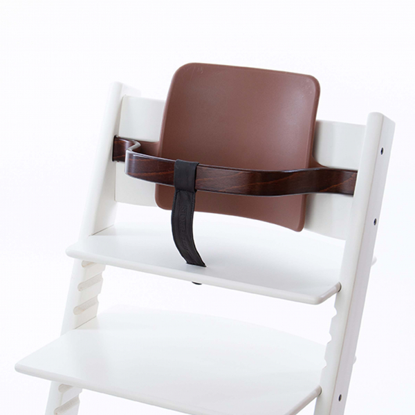 Holzbügel mit Rückenlehne Nuss