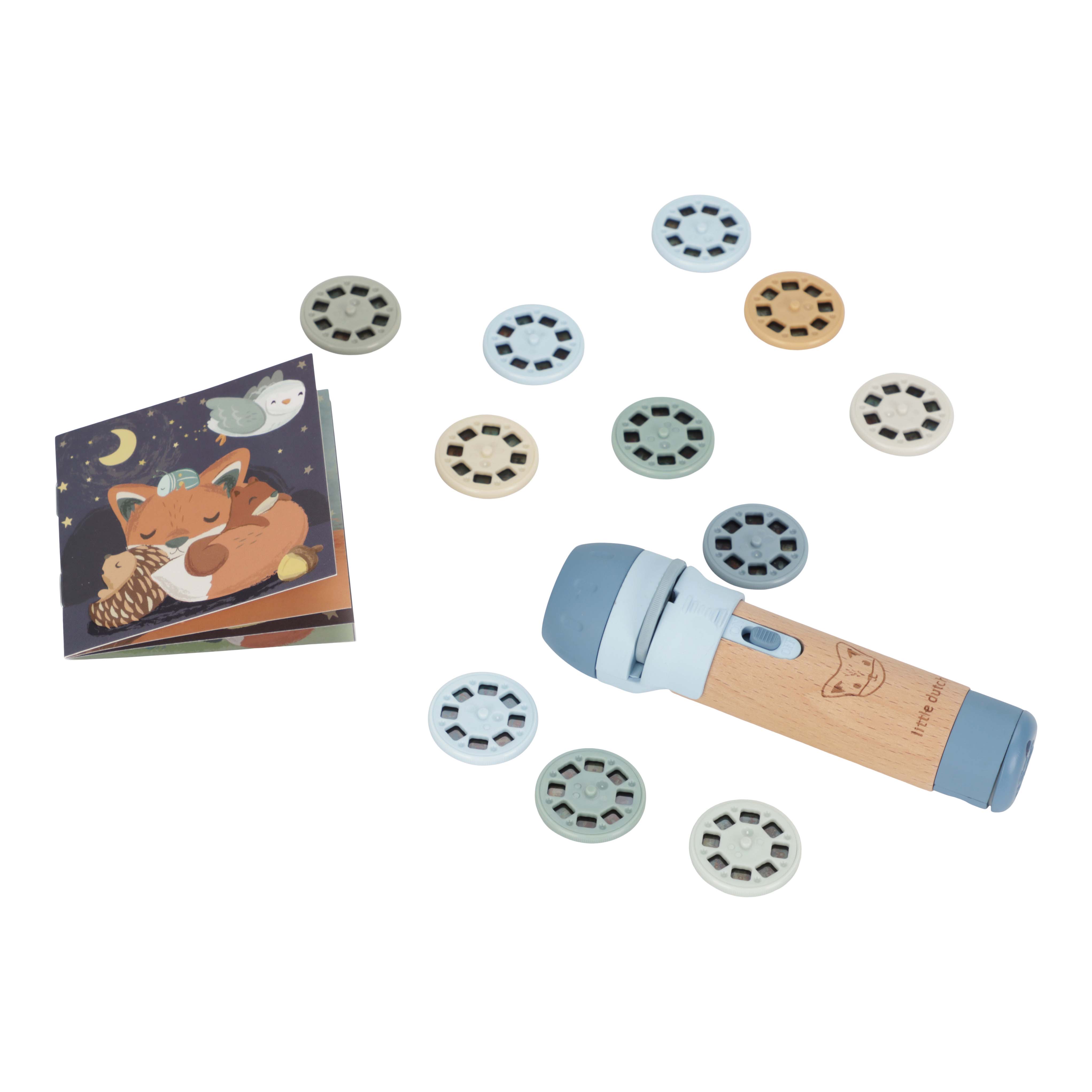 Geschichten Projektor Taschenlampe Blau