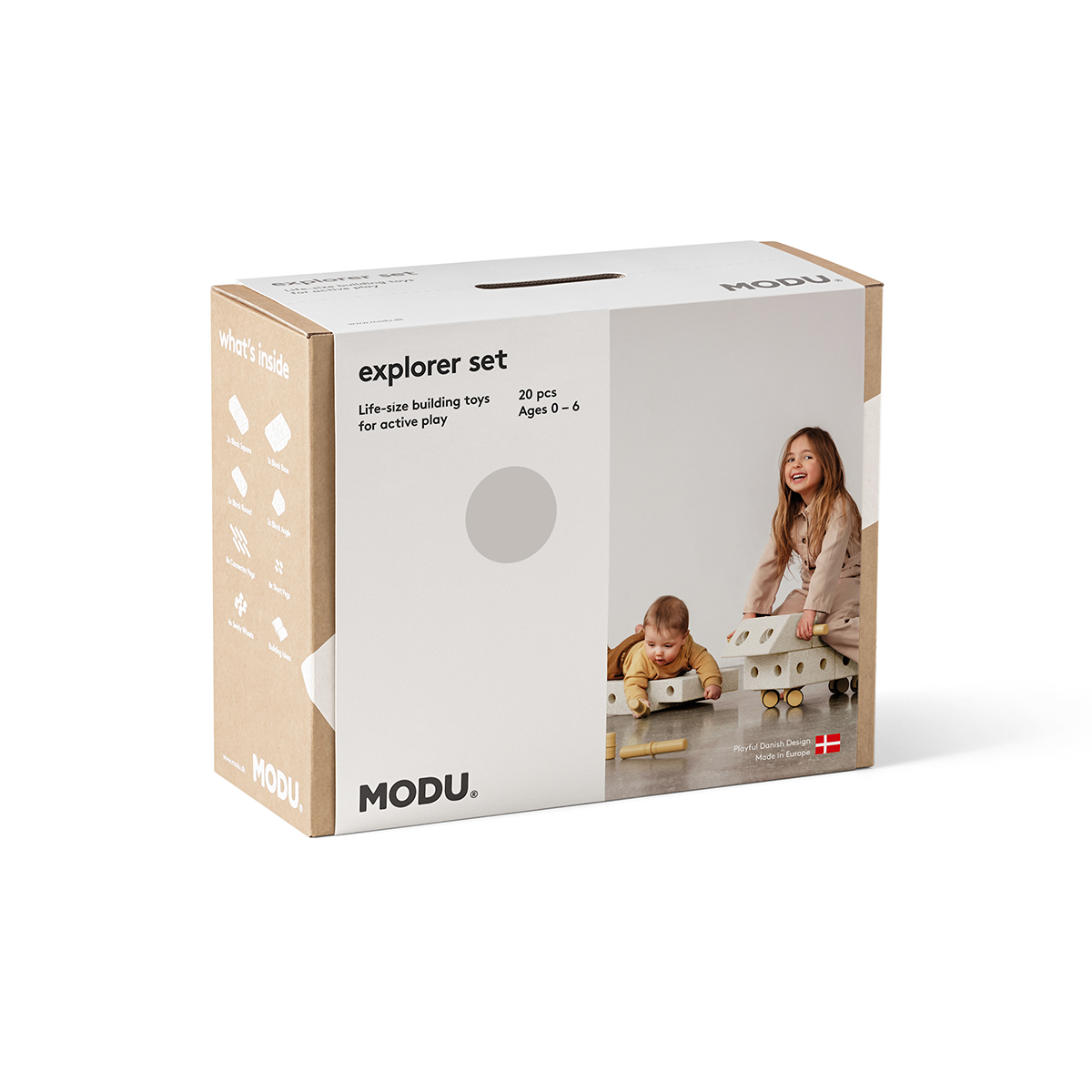 Explorer-Set Sand Grey/ Honey Yellow