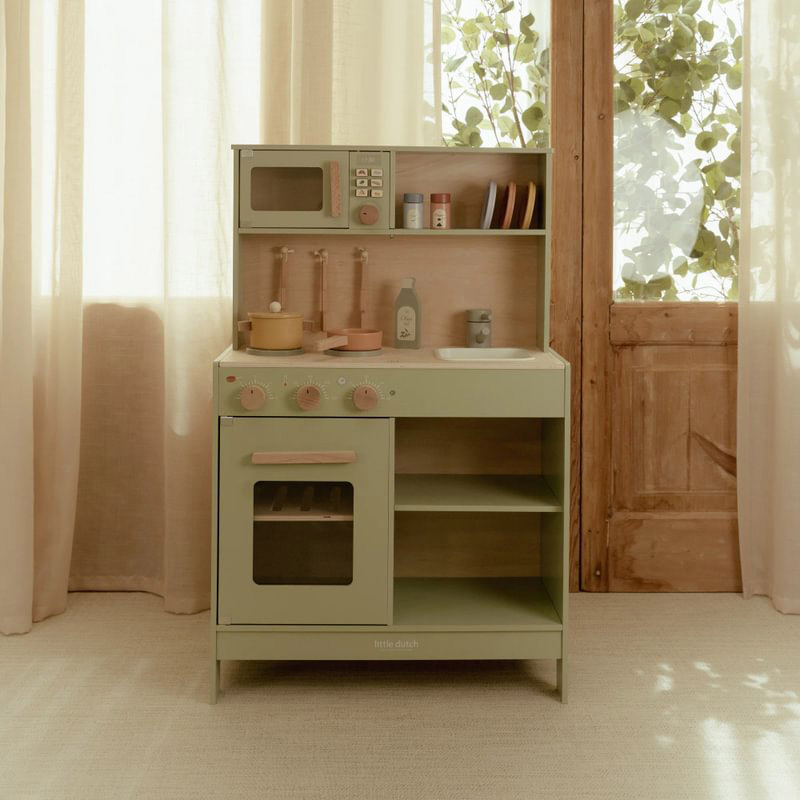 Kinderspielküche Grün