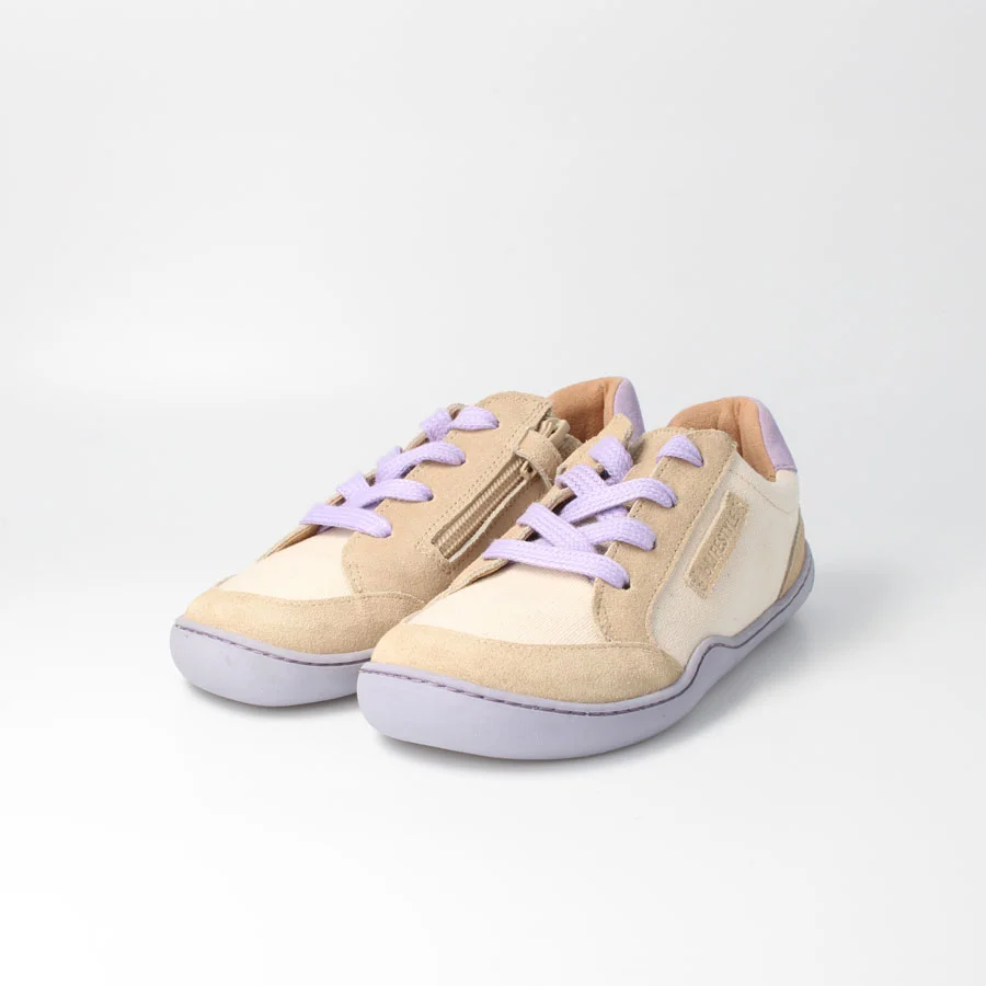 Barfußschuhe kodiakbärSTYLE beige lavendel