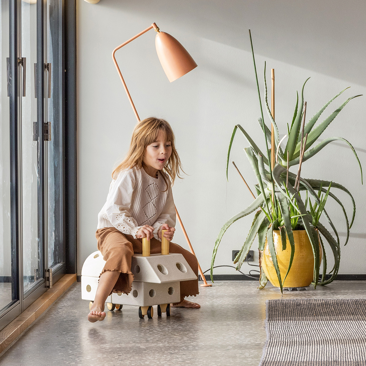 Explorer-Set Sand Grey/ Honey Yellow