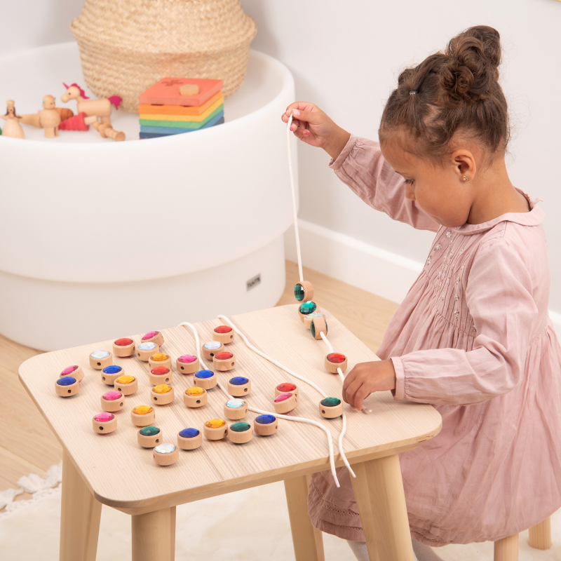 Fädelperlen Diamanten