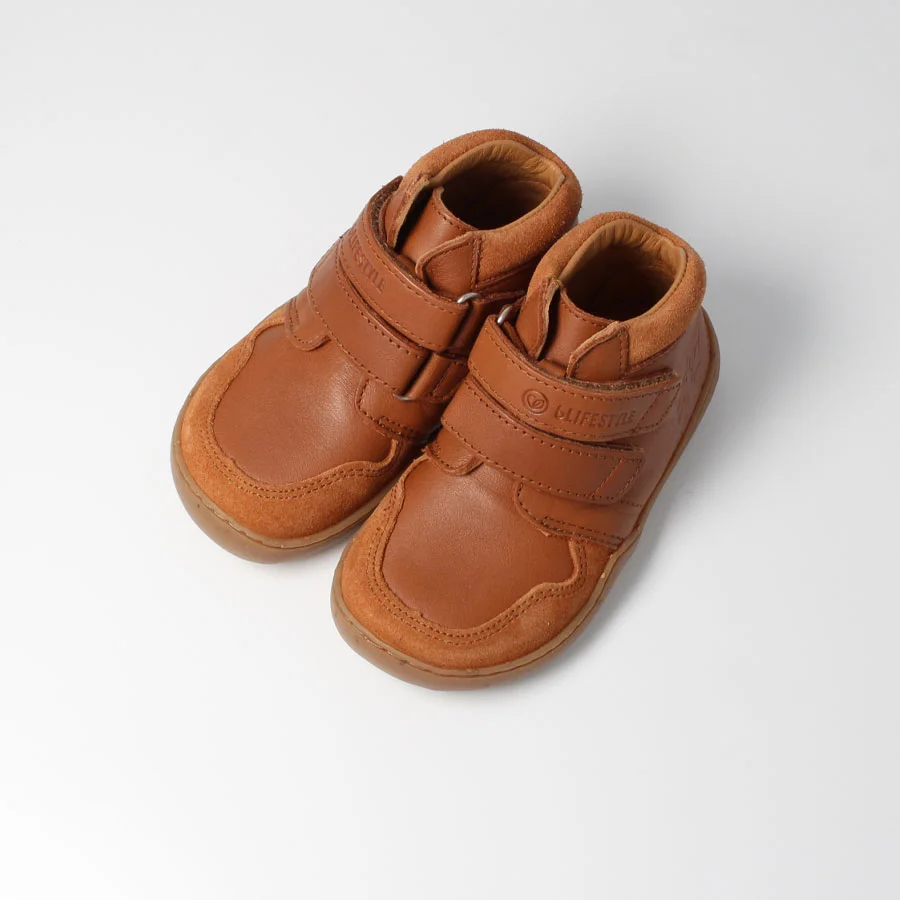 Übergangsschuh waschbärSTYLE haselnuss