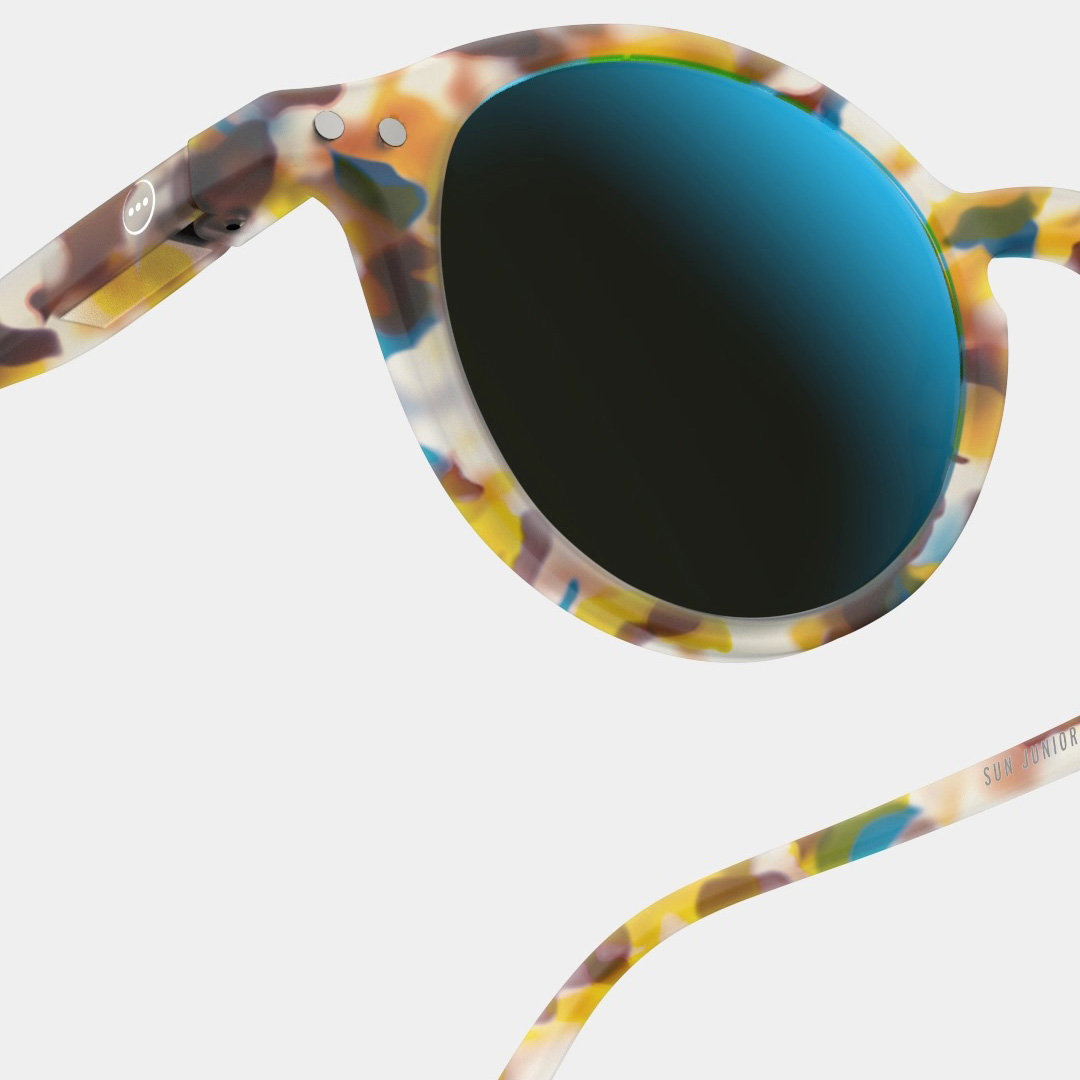 Sonnenbrille Junior D Blue Tortoise Mirror (5-10J)
