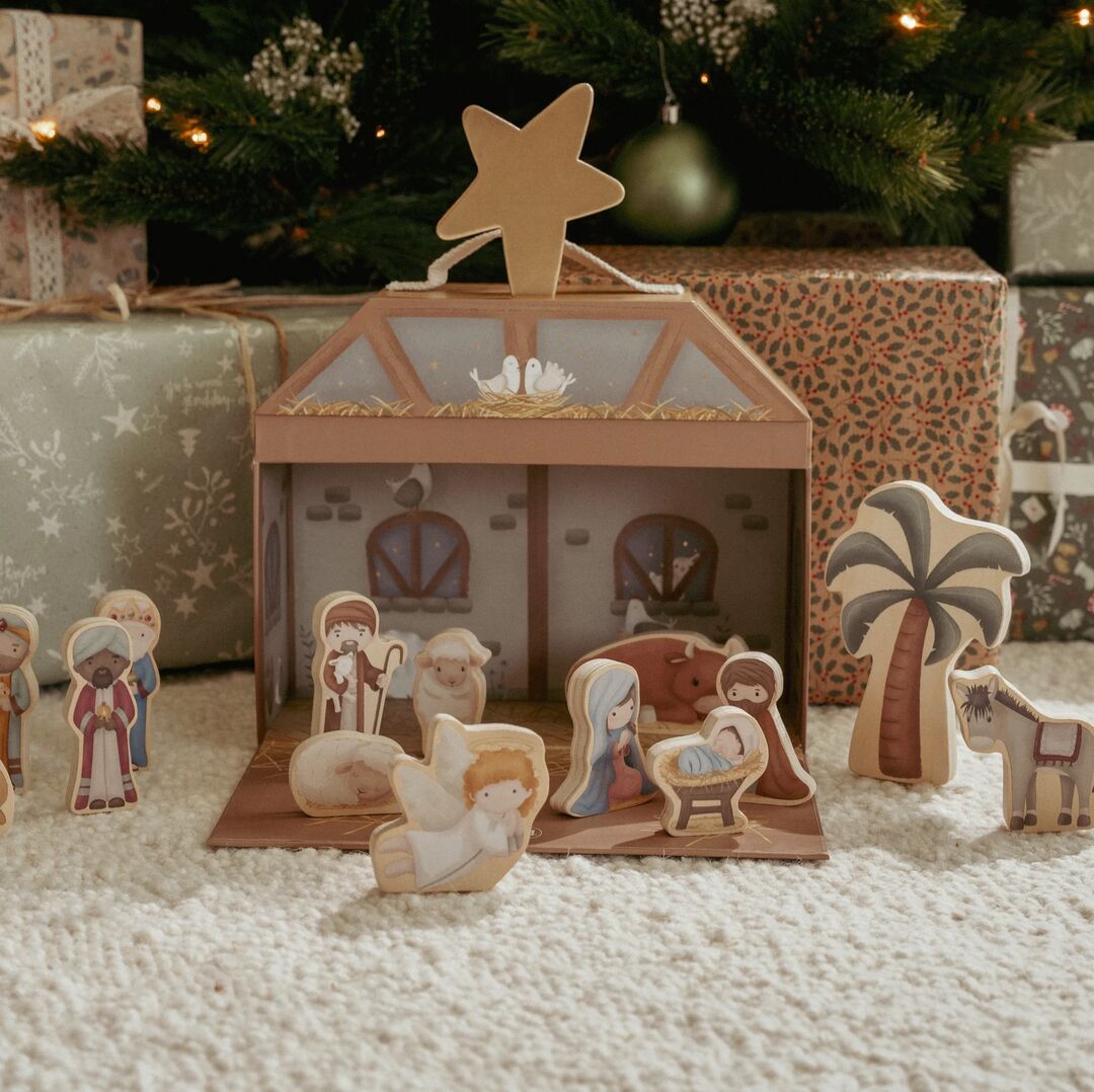Weihnachtskrippe Spielset