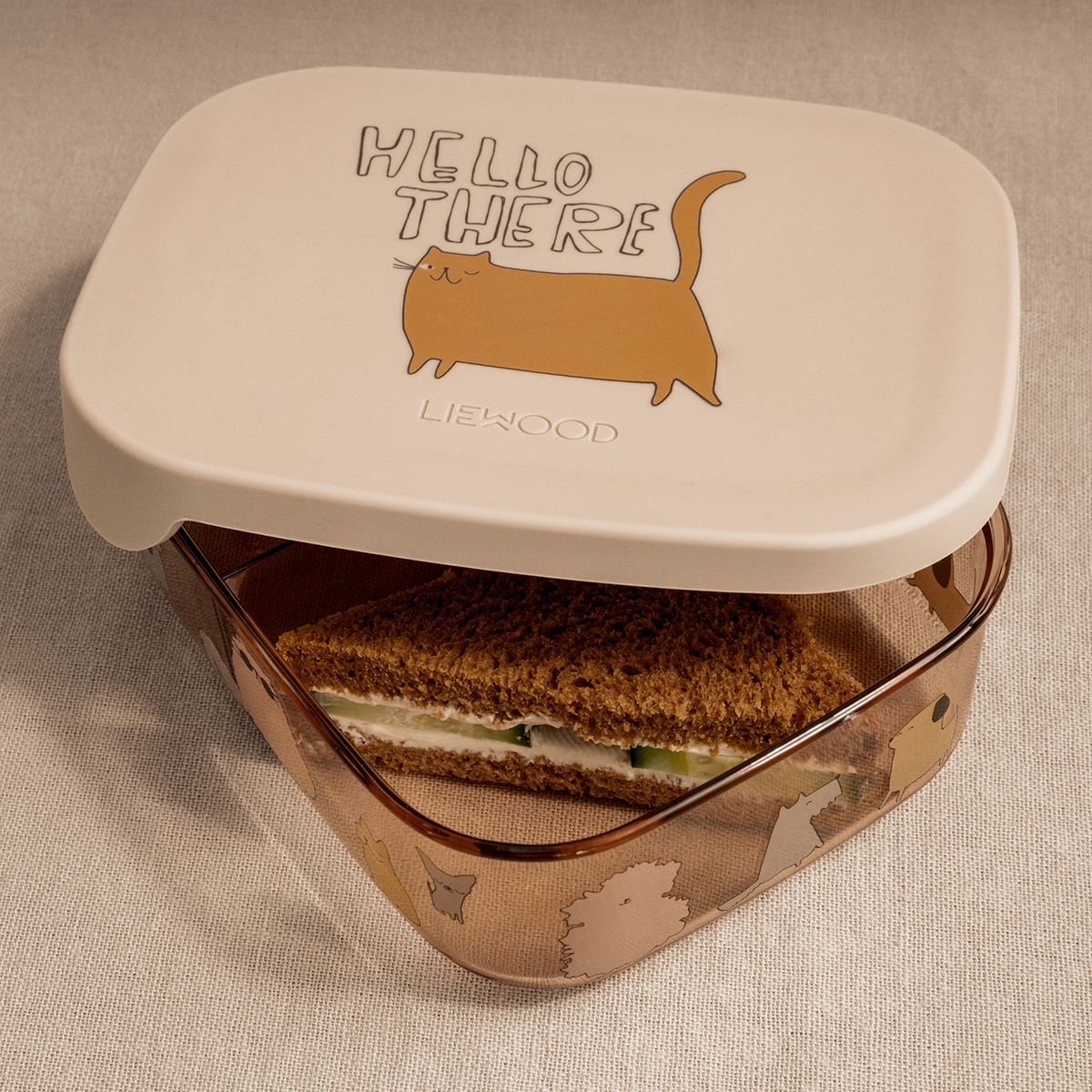 Jausenbox Arthur Cats and Dogs / Sandy